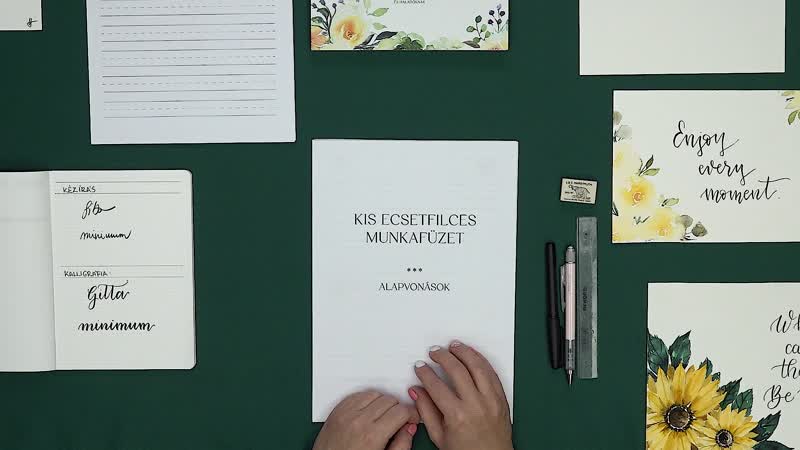 1. Az ecsetfilces kalligráfia alapvonásai