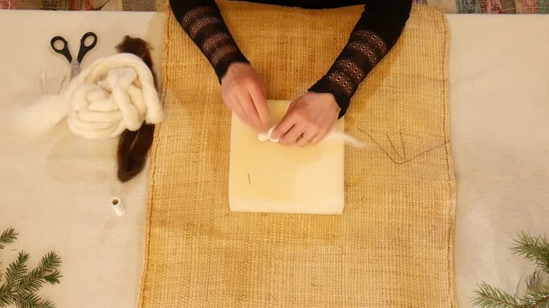 Nemezelés - Angyalka drótvázon