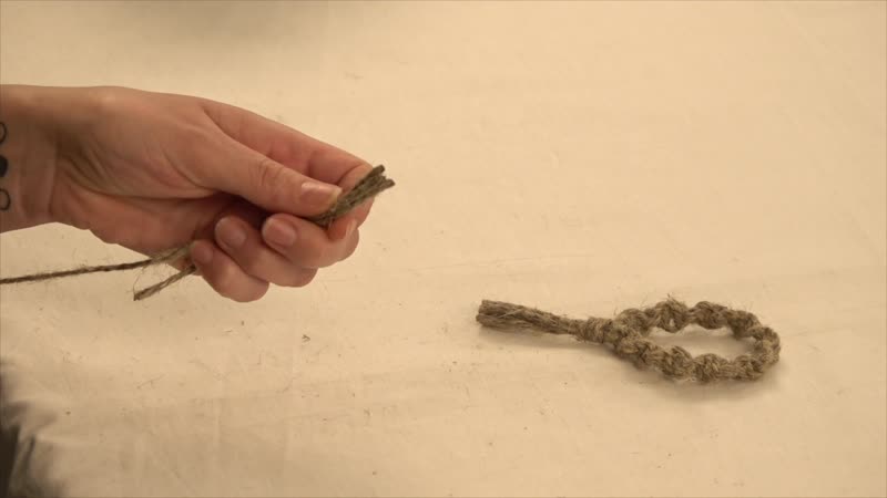 Makramé - Karácsonyfadíszek