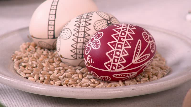 Csángó tojásíró hagyomány Hétfaluból
